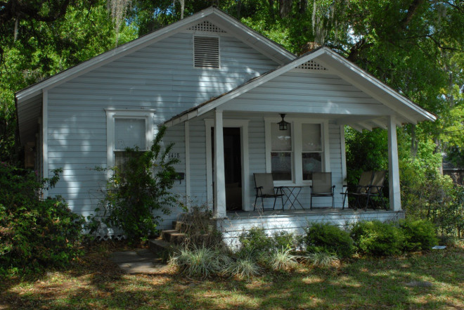 Kerouac's cottage in the Orlando neighbourhood where he wrote The Dharma Bums. 4 three-month residencies a year are available to writers of 'any stripe or age, living anywhere in the world.